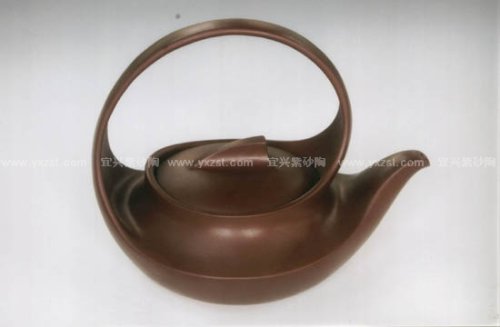 汪寅仙紫砂壶 曲壶 