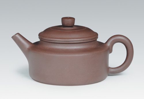 孙美雅紫砂壶 扁德钟 