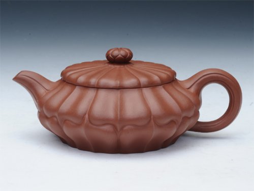 叶洪斌紫砂壶 扁合菱 