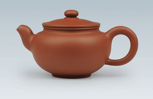 华建中紫砂壶 玉润 