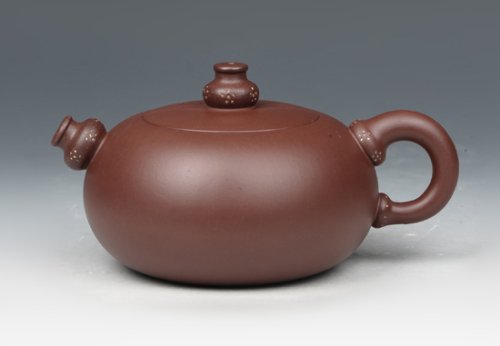 董建忠紫砂壶 纳福 