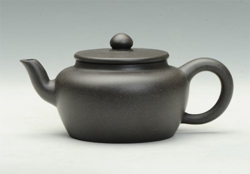 高俭紫砂壶 平盖莲子 