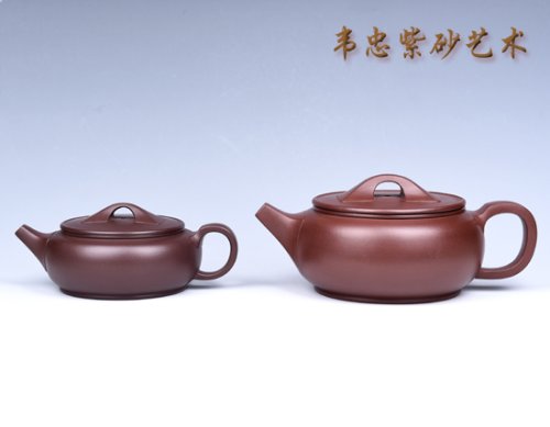 韦忠紫砂壶 华灯 