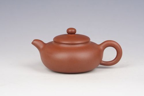 高卫萍紫砂壶 扁古250cc全手工 