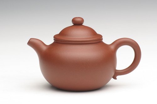 李群紫砂壶 清水泥掇只 