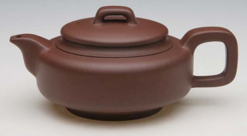 赵明敏紫砂壶 方圆壶 