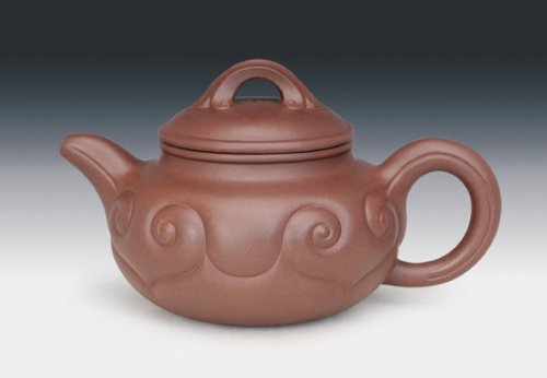 丁丽洁紫砂壶 仿古如意 