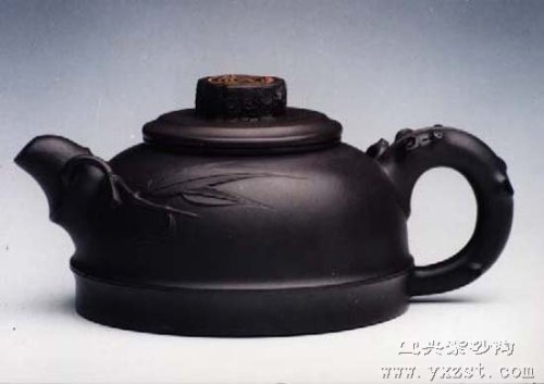 朱建伟紫砂壶 三友壶 