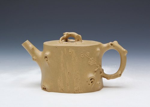 强翼紫砂壶 梅桩 