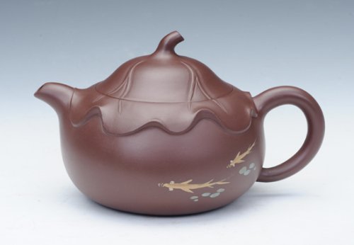 陈永付紫砂壶 贵妃出浴 