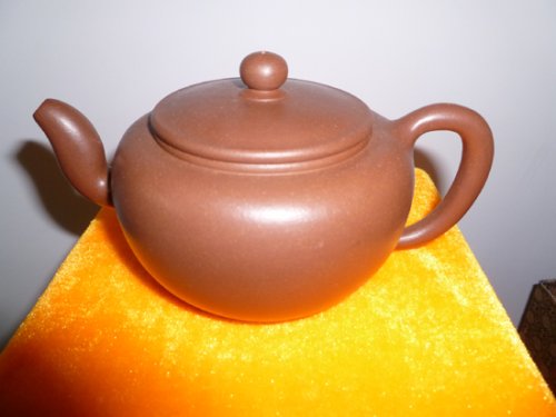 陈礼兴紫砂壶 平壶秋月 