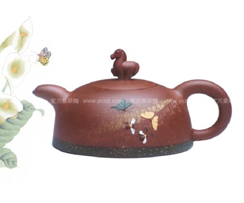 季益顺紫砂壶 踏花归去马蹄香 
