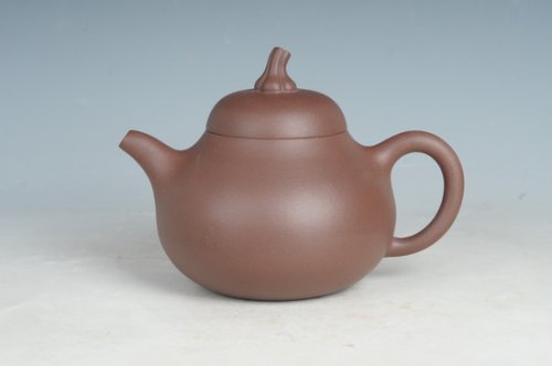 张青萍紫砂壶 半葫芦 