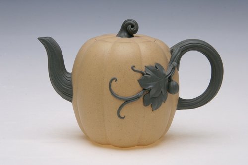 姚志源紫砂壶 金瓜壶 