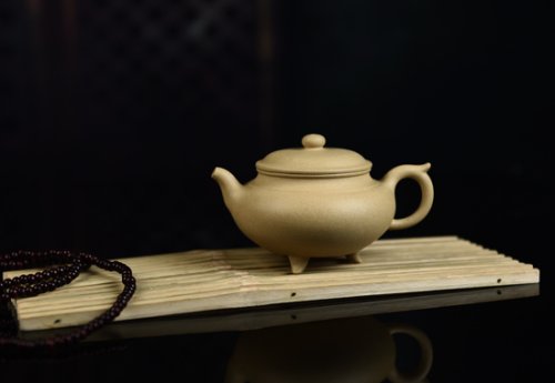 吴欢(大)紫砂壶 鼎立 