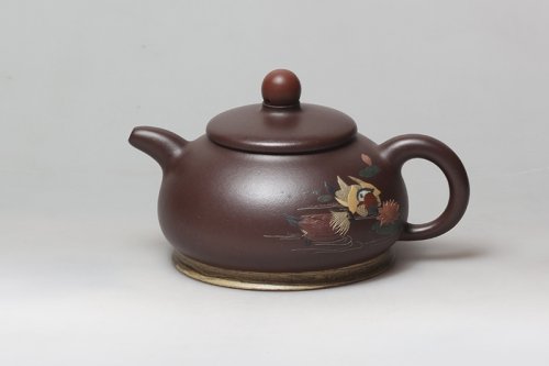 刘剑飞紫砂壶 太湖情深 