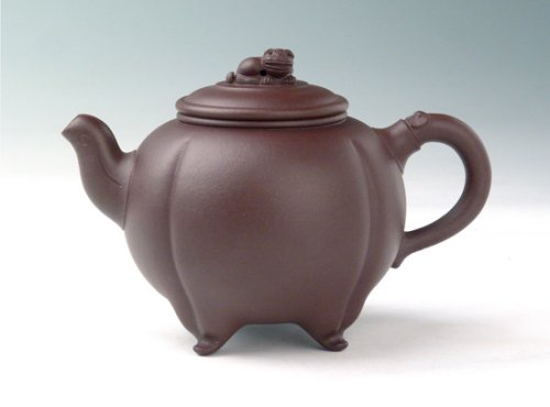 吴青紫砂壶 锦堂和合 