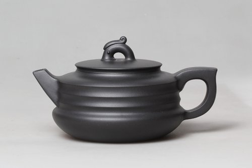 朱建平紫砂壶 碧玉韵泉壶 