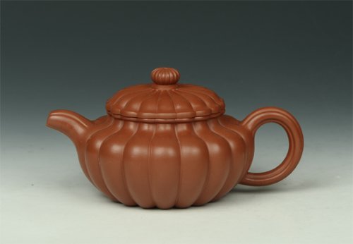 陈跃飞紫砂壶 筋囊仿古 