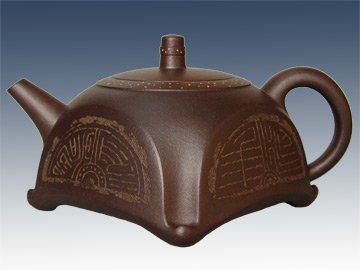 高俊紫砂壶 钟鼎 