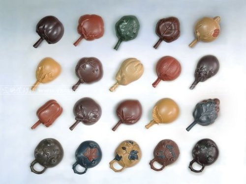 倪顺生紫砂壶 色泥像形杯 拷贝 