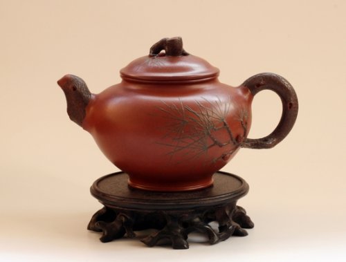 李美玲紫砂壶 松针 