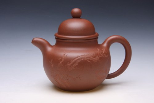 张建明紫砂壶 大掇球 