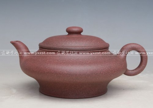 潘国良紫砂壶 虚扁 