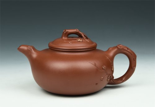 吴欢(大)紫砂壶 松竹梅 