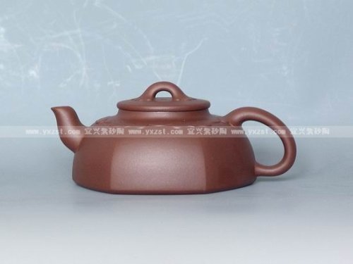 许艳春紫砂壶 六方如意 