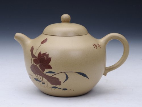 邵慧琴紫砂壶 古莲 400CC 