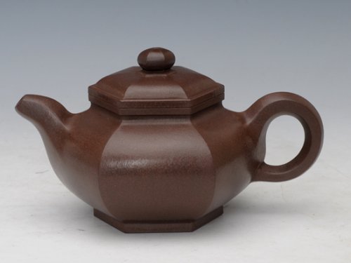 史建中紫砂壶 藏六方 