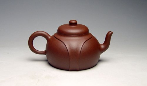 沈寅华紫砂壶 矮龙带壶 