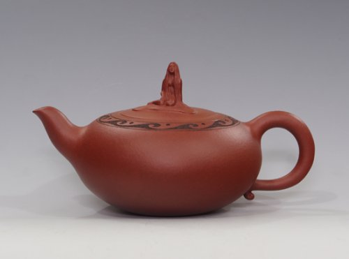 吴浩紫砂壶 女娲补天 