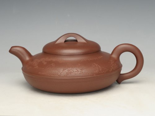 邵文紫砂壶 线圆 