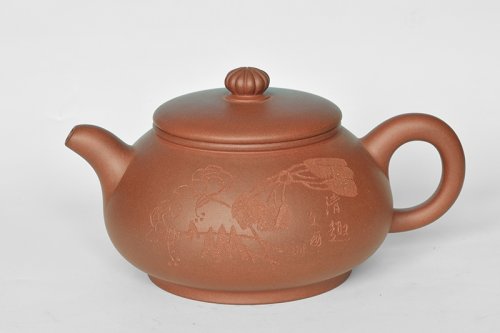胡永成紫砂壶 菊蕾壶 