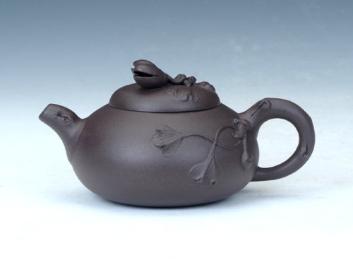周奇鸣紫砂壶 开心果壶 