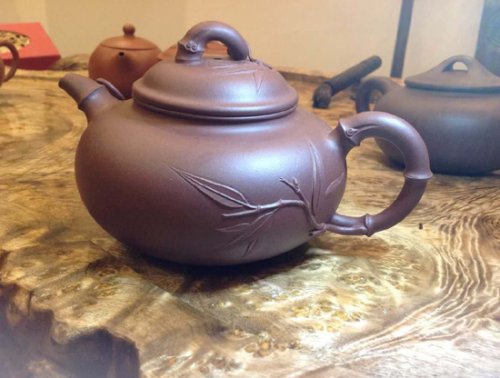 余丝雯紫砂壶 竹韵 