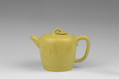 胡永成紫砂壶 简墩壶 