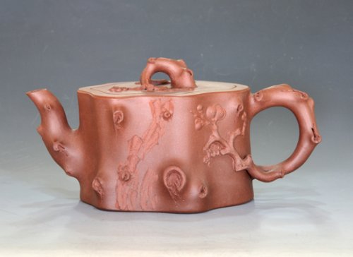 吴浩紫砂壶 梅桩（薄胎） 