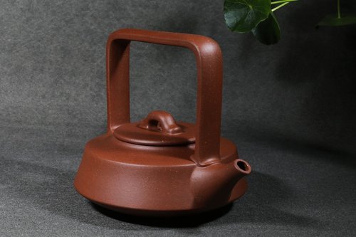 沈琳紫砂壶 步云提梁 