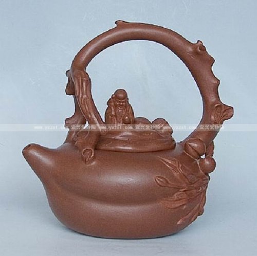 梅宝玉紫砂壶 寿星拱寿 