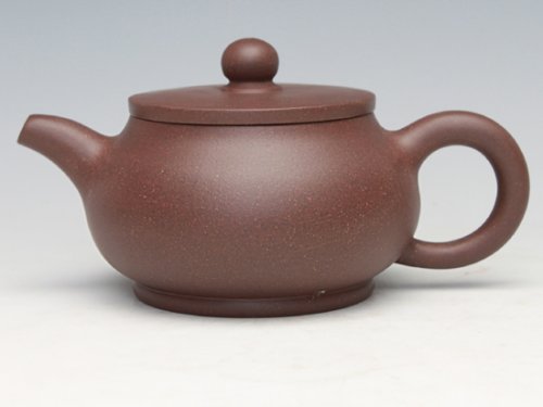 周奇鸣紫砂壶 平盖莲子壶（程艳 ... 