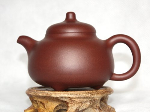 许艳萍紫砂壶 底槽青  乳鼎壶 