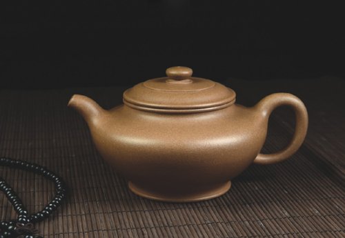 王旭生紫砂壶 高虚扁 