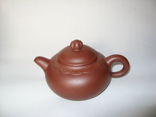 张爱娣紫砂壶 混砂扁珠 