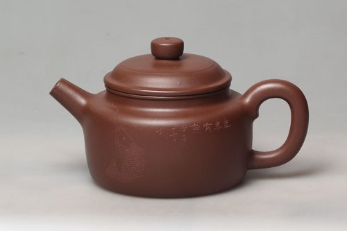 周益芳紫砂壶 德钟 