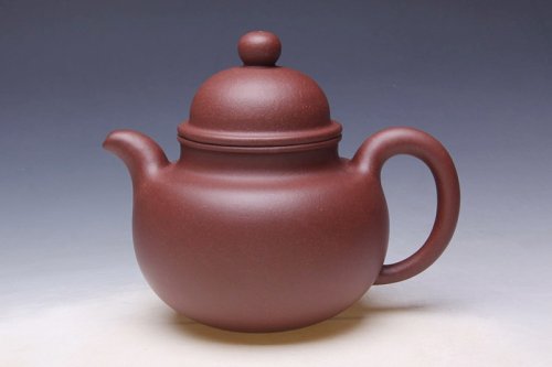 于丙坤紫砂壶 掇球 