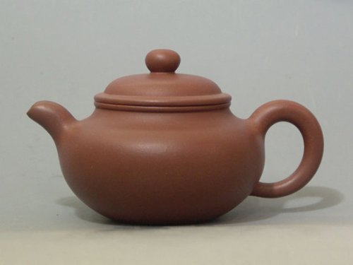 丁梅娟紫砂壶 扁掇只 