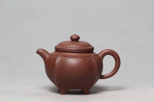 王利娟紫砂壶 四足如意 